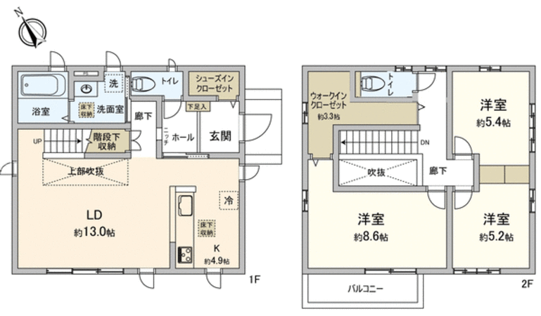 日進市岩崎町石兼 戸建 間取り 日進市岩崎町石兼 戸建 間取り