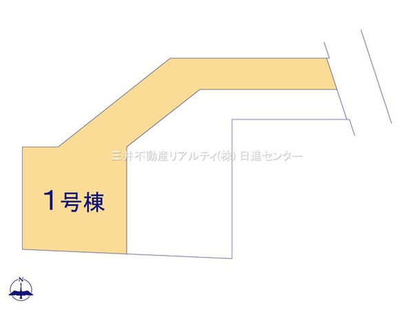 みよし市三好町上 1号棟 区画図 みよし市三好町上 1号棟 区画図
