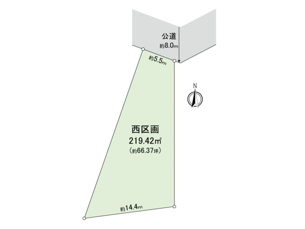 愛知郡東郷町北山台1丁目 西区画 間取り 愛知郡東郷町北山台1丁目 西区画 間取り
