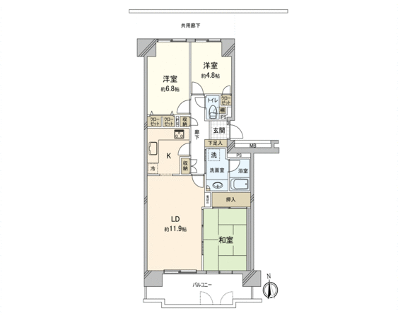 野村三好ヶ丘ヒルズ弐番館 間取り 野村三好ヶ丘ヒルズ弐番館 間取り