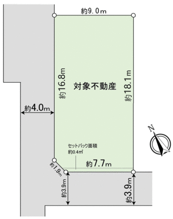 清須市清洲御替地 土地 地形図 清須市清洲御替地 土地 地形図