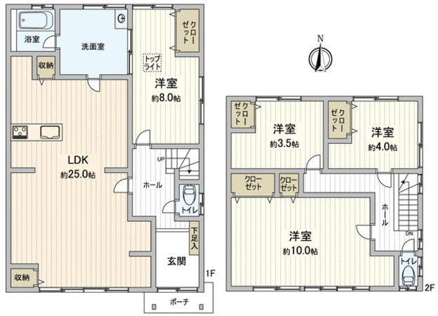 名古屋市西区宝地町 戸建 間取り 名古屋市西区宝地町 戸建 間取り