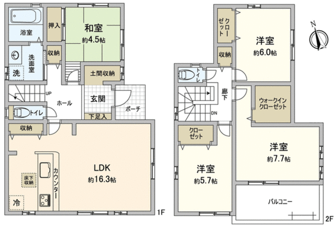 名古屋市西区野南町 戸建 間取り 名古屋市西区野南町 戸建 間取り