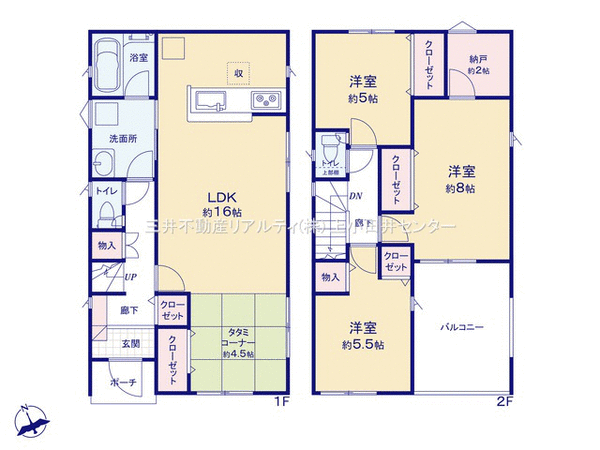 北名古屋市六ツ師北屋敷 新築戸建 間取り 北名古屋市六ツ師北屋敷 新築戸建 間取り