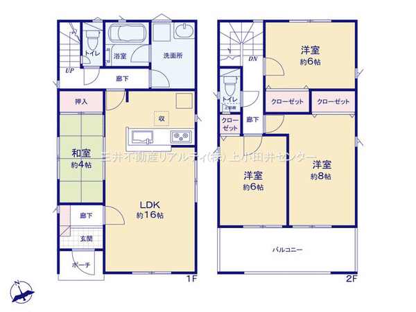 北名古屋市六ツ師北屋敷 新築戸建 間取り 北名古屋市六ツ師北屋敷 新築戸建 間取り