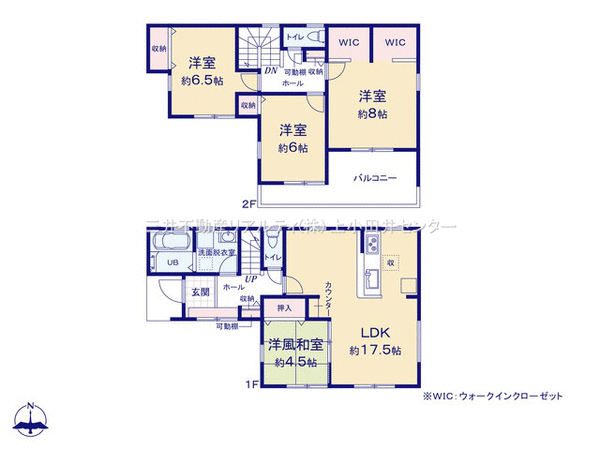 北名古屋市久地野牧野 新築戸建 間取り 北名古屋市久地野牧野 新築戸建 間取り
