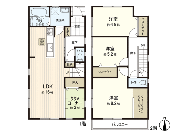 新築戸建 歩坂町 間取り 新築戸建 歩坂町 間取り