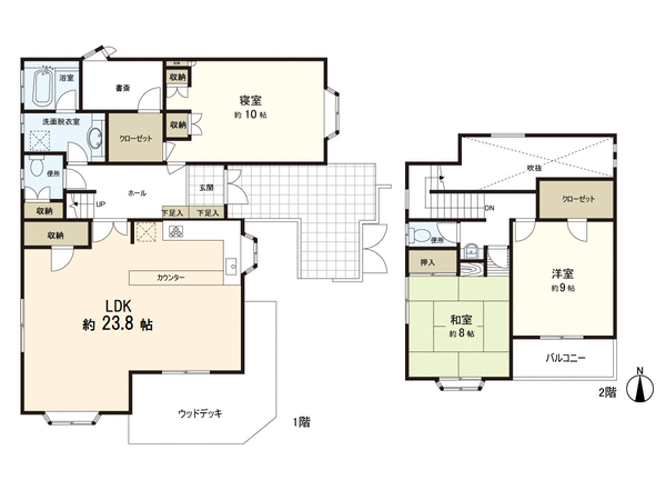 戸建 南中山4丁目 間取り 戸建 南中山4丁目 間取り