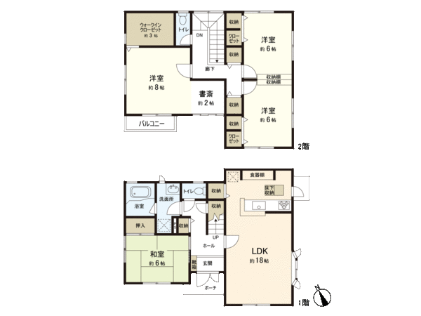 戸建:大和町もみじケ丘2丁目 間取り 戸建:大和町もみじケ丘2丁目 間取り