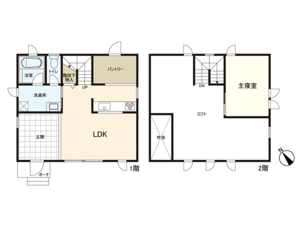 戸建 石巻市前谷地字根方山 間取り 戸建 石巻市前谷地字根方山 間取り