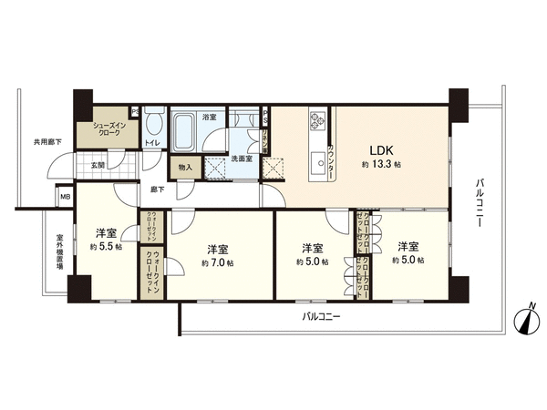 プレシス仙台高砂 間取り プレシス仙台高砂 間取り