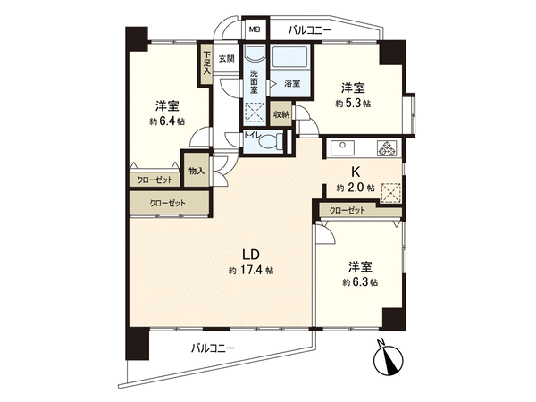 ペルル高砂 間取り ペルル高砂 間取り