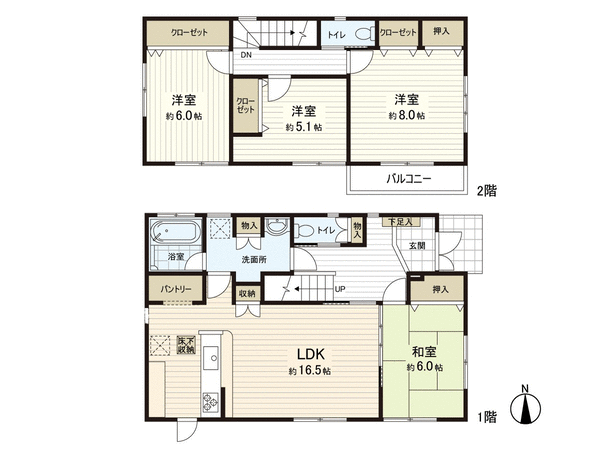 中古戸建 沖野6丁目 間取り 中古戸建 沖野6丁目 間取り