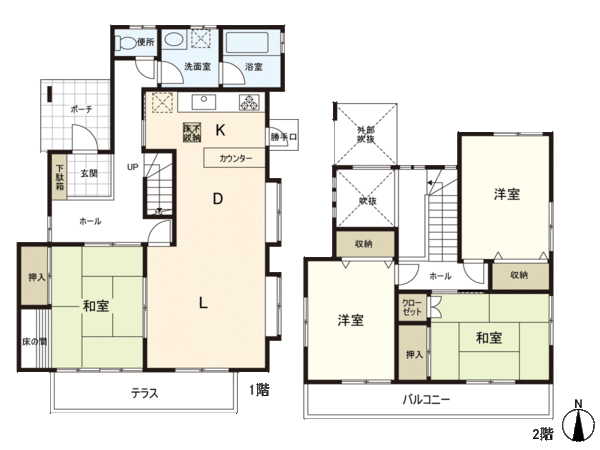 戸建 住吉台東1丁目 間取り 戸建 住吉台東1丁目 間取り