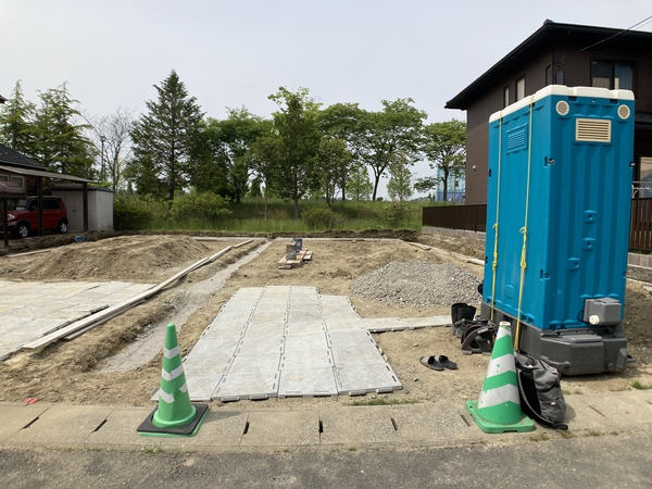利府町花園2丁目新築戸建 2号棟 建築前現地写真 利府町花園2丁目新築戸建 2号棟 建築前現地写真