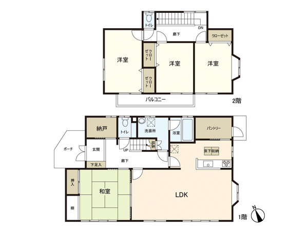 菅谷台1丁目戸建 間取り 菅谷台1丁目戸建 間取り