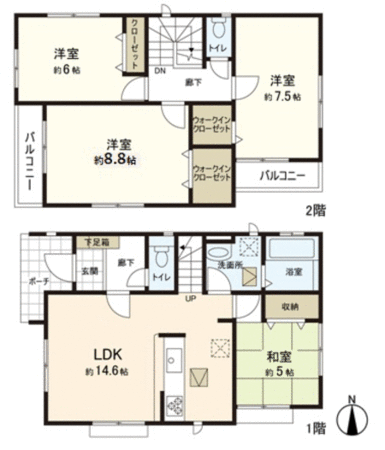 茂庭台5丁目 新築戸建 間取り 茂庭台5丁目 新築戸建 間取り