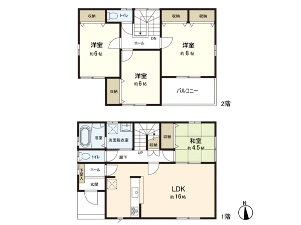 緑ケ丘1丁目 新築戸建 間取り 緑ケ丘1丁目 新築戸建 間取り