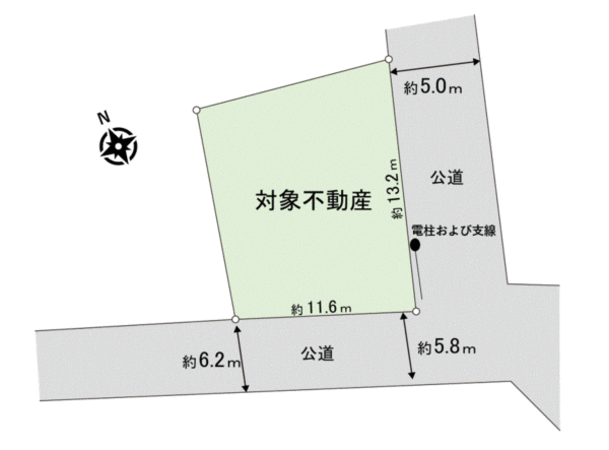 上飯田2丁目土地 地形図 上飯田2丁目土地 地形図
