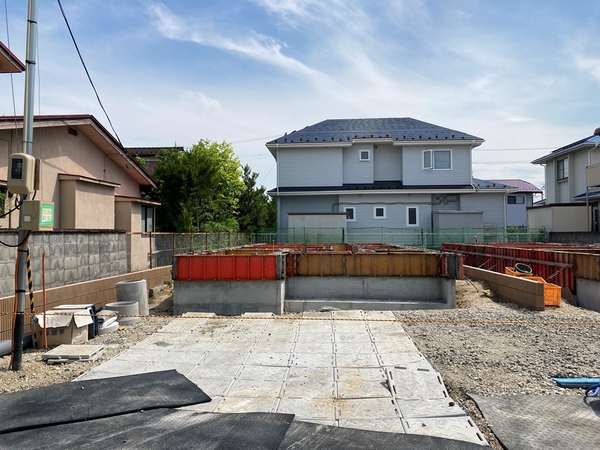 桜ケ丘 新築2号棟 建築中現地写真 桜ケ丘 新築2号棟 建築中現地写真
