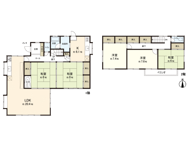 川平3丁目 戸建 間取り 川平3丁目 戸建 間取り
