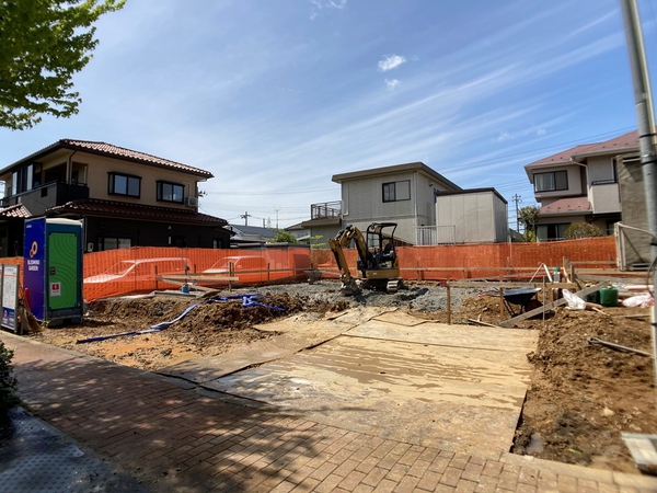 新築戸建 南吉成2丁目 建築前現地写真 新築戸建 南吉成2丁目 建築前現地写真