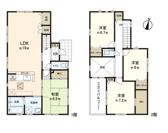 新築戸建 新坂町 間取り 新築戸建 新坂町 間取り