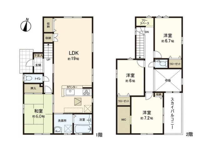 新築戸建 新坂町 間取り 新築戸建 新坂町 間取り