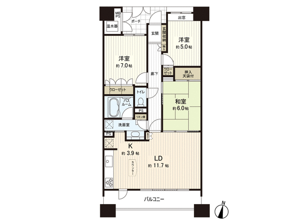 ライオンズタワー仙台青葉 間取り ライオンズタワー仙台青葉 間取り
