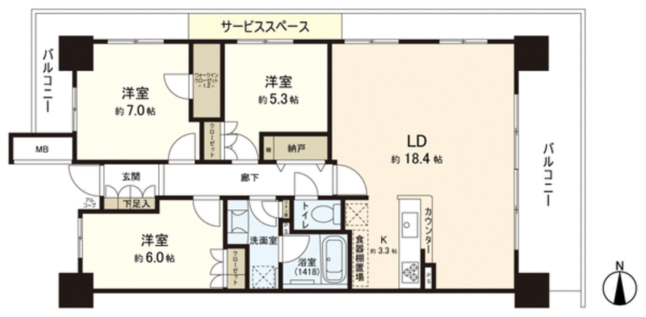 パークホームズ仙台卸町 間取り パークホームズ仙台卸町 間取り