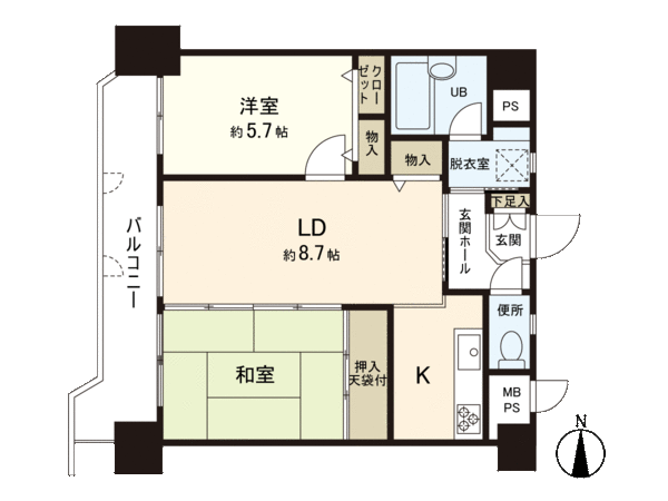 ライオンズマンション上杉二丁目 間取り ライオンズマンション上杉二丁目 間取り