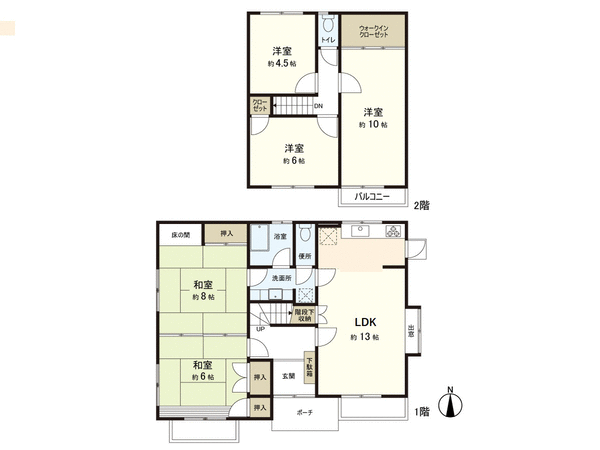 戸建 住吉台東二丁目 間取り 戸建 住吉台東二丁目 間取り