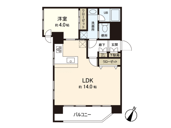 朝日プラザ五橋3 間取り 朝日プラザ五橋3 間取り