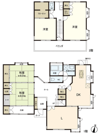 西船迫4丁目 戸建 間取り 西船迫4丁目 戸建 間取り