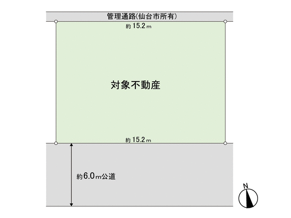土地 山田本町 A区画 間取り 土地 山田本町 A区画 間取り