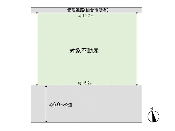 土地 山田本町 B区画 間取り 土地 山田本町 B区画 間取り