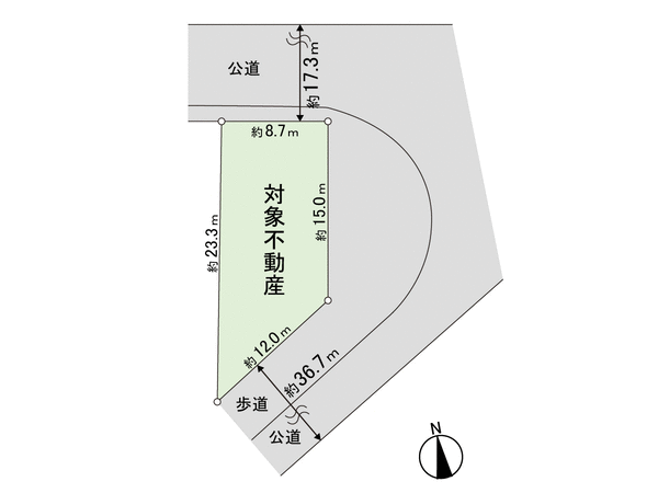 土地 砂押南町 地形図 土地 砂押南町 地形図
