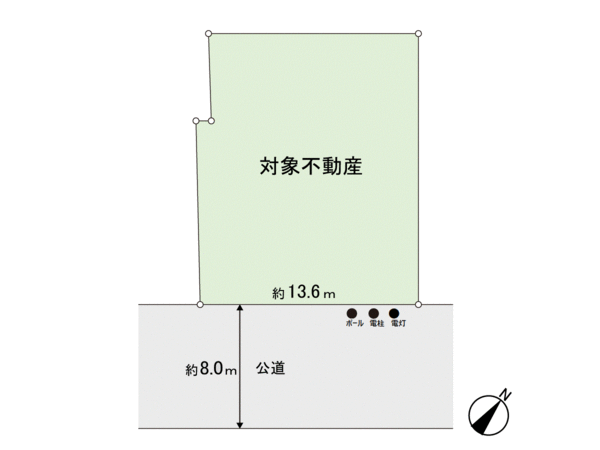 土地 緑ケ丘3丁目 地形図 土地 緑ケ丘3丁目 地形図
