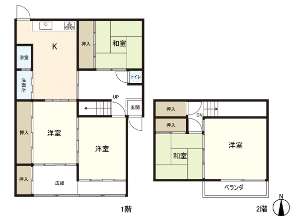 上杉6丁目 戸建 間取り 上杉6丁目 戸建 間取り