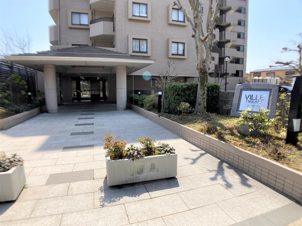 ヴィルヌーブ北仙台 エントランスアプローチ ヴィルヌーブ北仙台 エントランスアプローチ