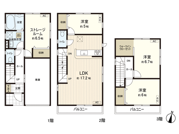新築戸建 木町 間取り 新築戸建 木町 間取り