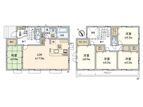 観音台1丁目 新築 間取り 観音台1丁目 新築 間取り