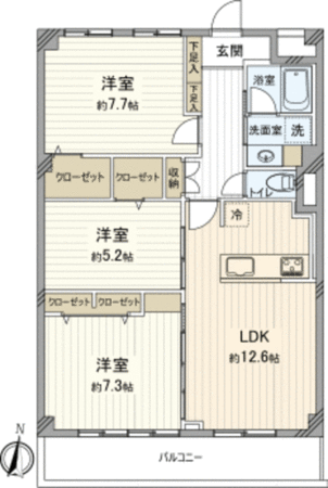 楽々園マンション 間取り 楽々園マンション 間取り