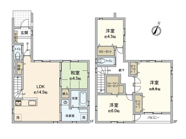 津高新築戸建 間取り 津高新築戸建 間取り