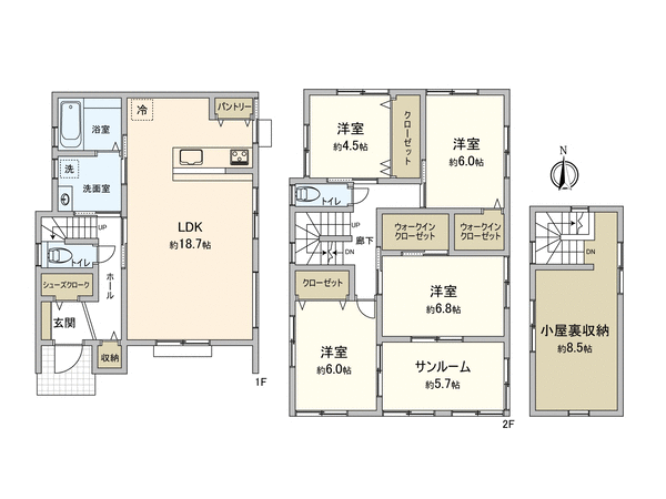 雄町新築1号棟 間取り 雄町新築1号棟 間取り