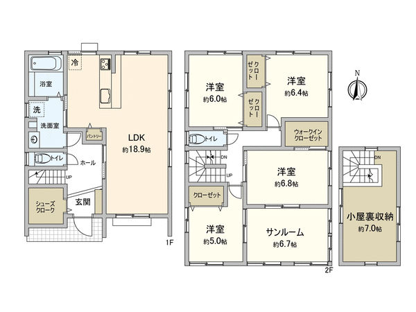雄町新築2号棟 間取り 雄町新築2号棟 間取り