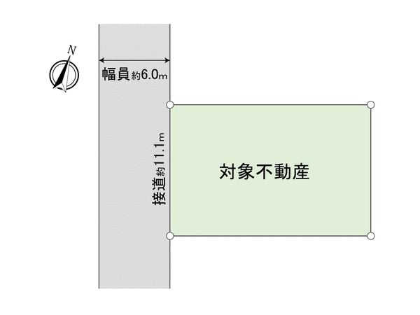 落合南四丁目 土地(古家付) 地形図 落合南四丁目 土地(古家付) 地形図