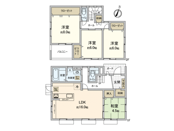 可部六丁目 新築 間取り 可部六丁目 新築 間取り