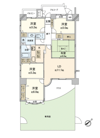 パークヒルズ中須公園 間取り パークヒルズ中須公園 間取り