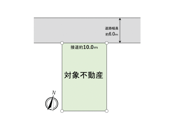 落合南四丁目 土地 地形図 落合南四丁目 土地 地形図